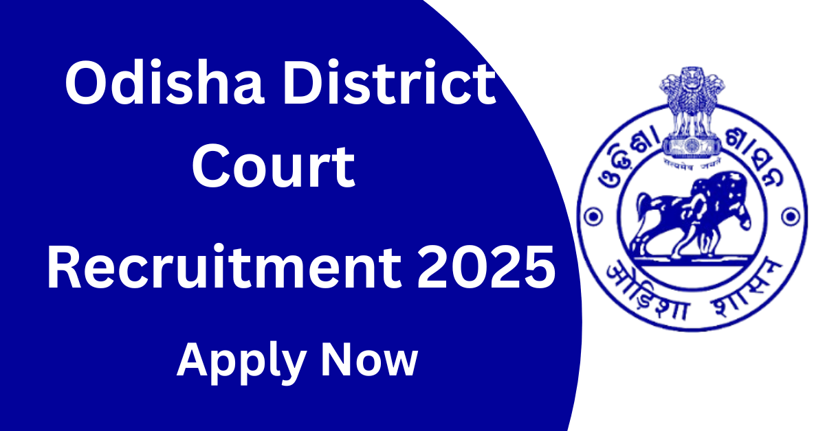 Odisha District Court Recruitment